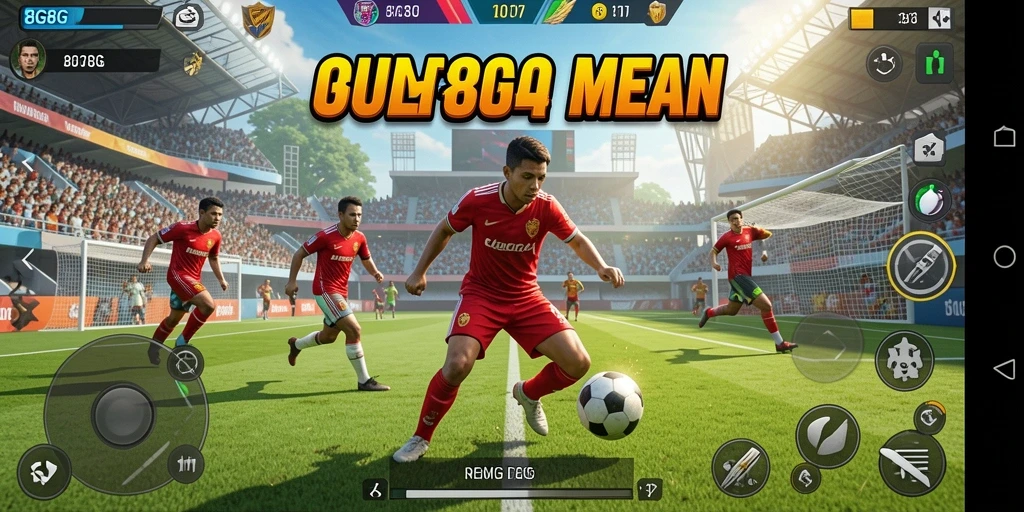 Screenshot gameplay seru dari 8G8G dengan aksi olahraga yang intens.