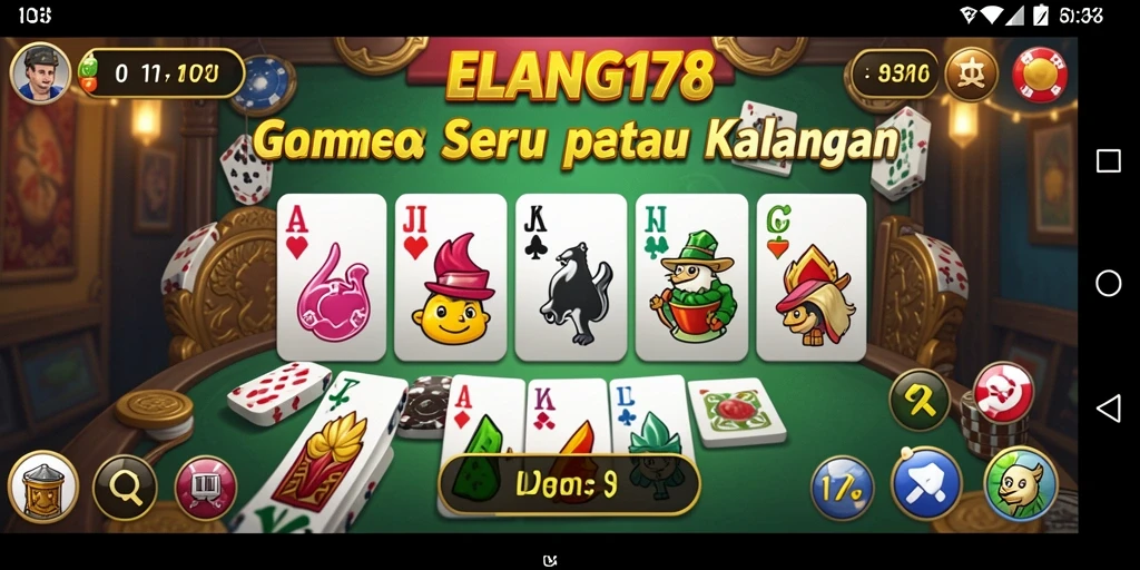 Tampilan gameplay Domino yang menarik di ELANG178.