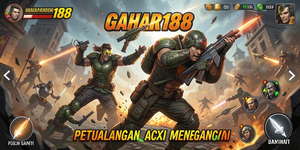 Tangkapan layar dari GAHAR188 menunjukkan aksi pertarungan yang mendebarkan.