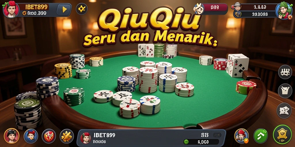 Screenshot gameplay QiuQiu yang menegangkan di IBET899.