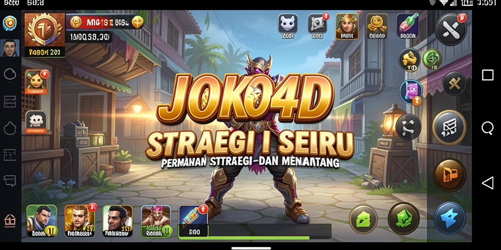 Tampilan menarik dari gameplay JOKO4D yang penuh strategi.