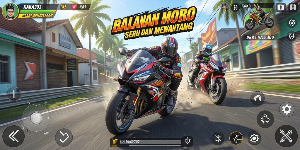 Gameplay KAKA303 yang mendebarkan dan penuh kecepatan.