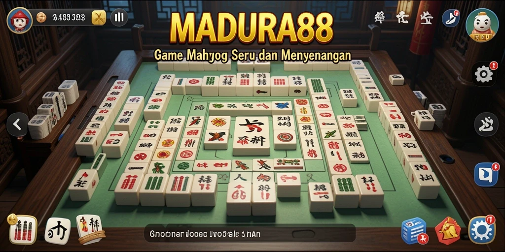 Tampilan gameplay seru dan menantang di MADURA88.