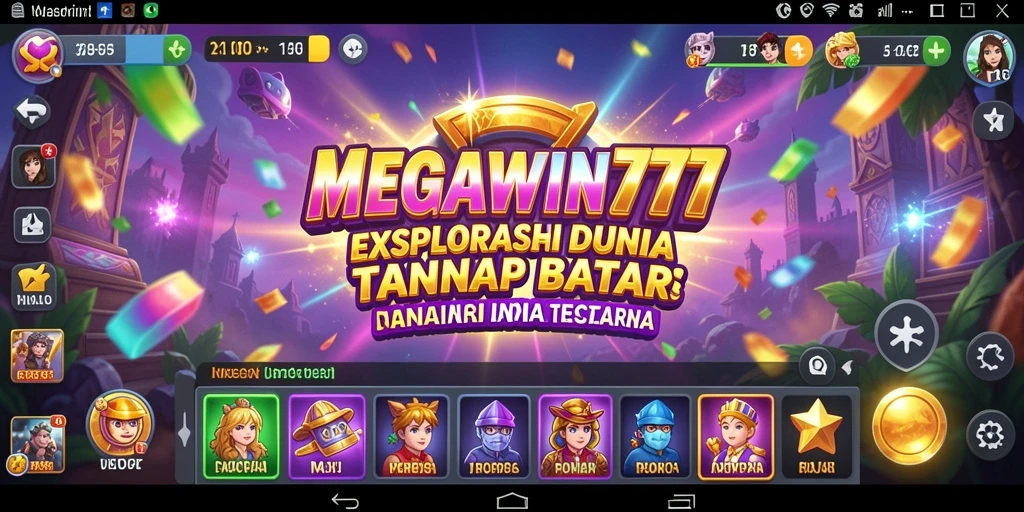 Gameplay Open World yang menakjubkan dalam MEGAWIN777.