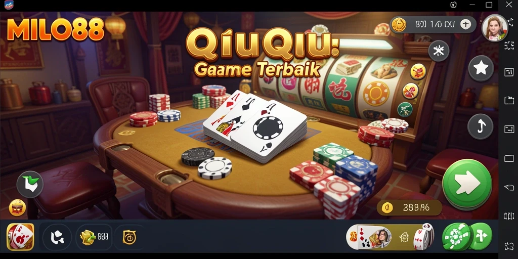 Gameplay seru QiuQiu yang dapat dinikmati bersama teman.