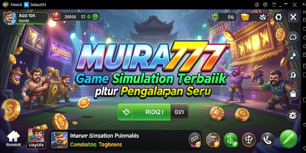 Tampilan gameplay MUARA777 yang menakjubkan dalam simulasi interaktif.