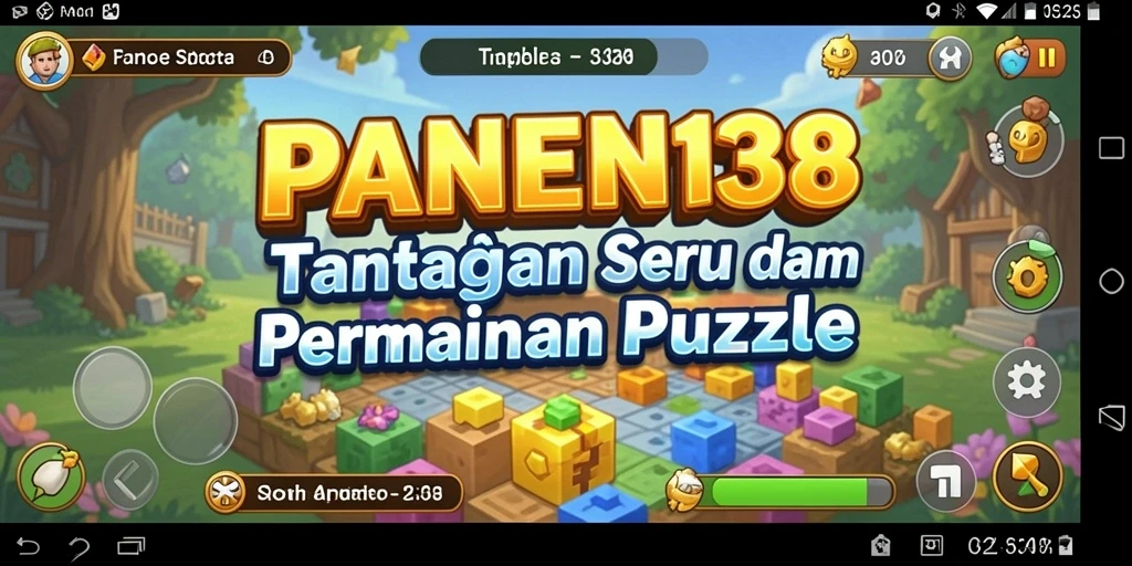 Tampilan gameplay dari PANEN138 yang seru dan menantang pada setiap level.