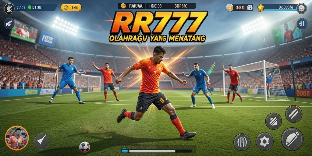 Gameplay seru dari RR777 dengan aksi olahraga yang mendebarkan.