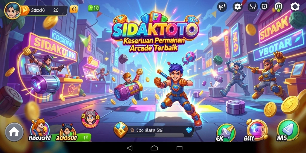Tampilan gameplay seru dari SIDAKTOTO yang menghibur.