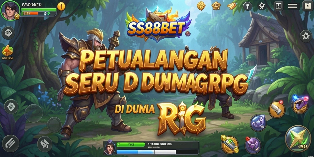 Tangkapan layar utama menampilkan aksi pertarungan seru di SS88BET.